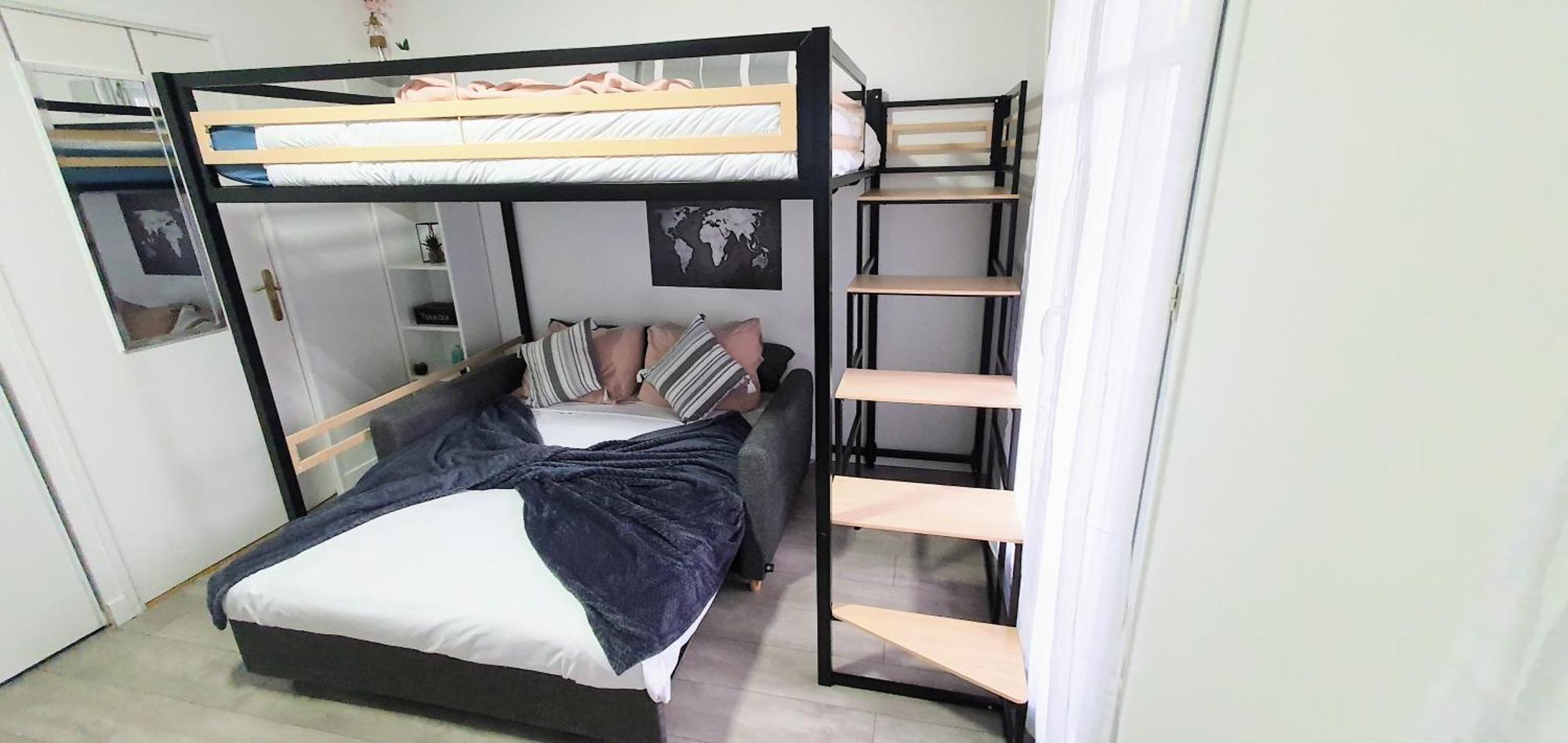 Apartamento Studio - 1 Min Rer - 10Min Disney & 30 Min Paris - Free Parking & Wifi Bussy-Saint-Georges Exterior foto
