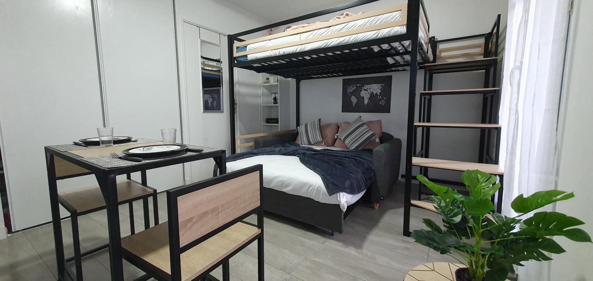Apartamento Studio - 1 Min Rer - 10Min Disney & 30 Min Paris - Free Parking & Wifi Bussy-Saint-Georges Exterior foto